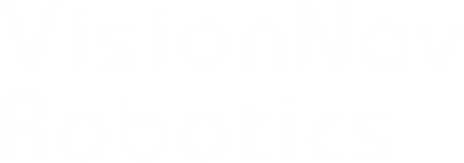 VisioNav Robotics Logo White Text